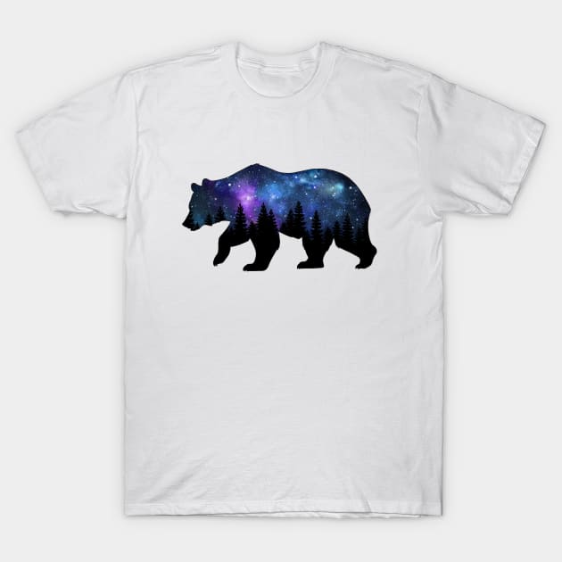 Star Bear T-Shirt by Tigrokot